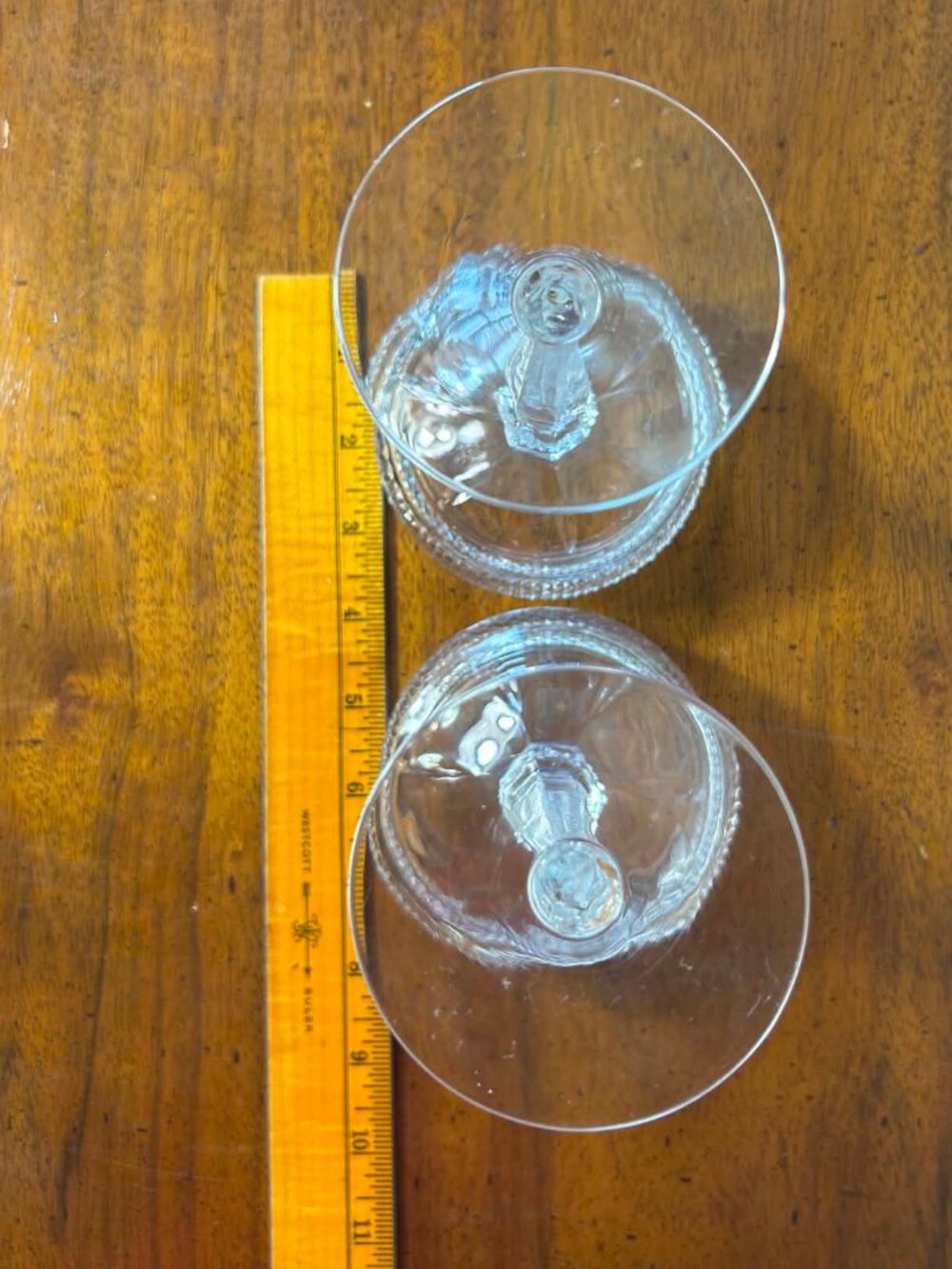 Riekes-Crisa lead crystal champagne coupes - Picture 9 of 10